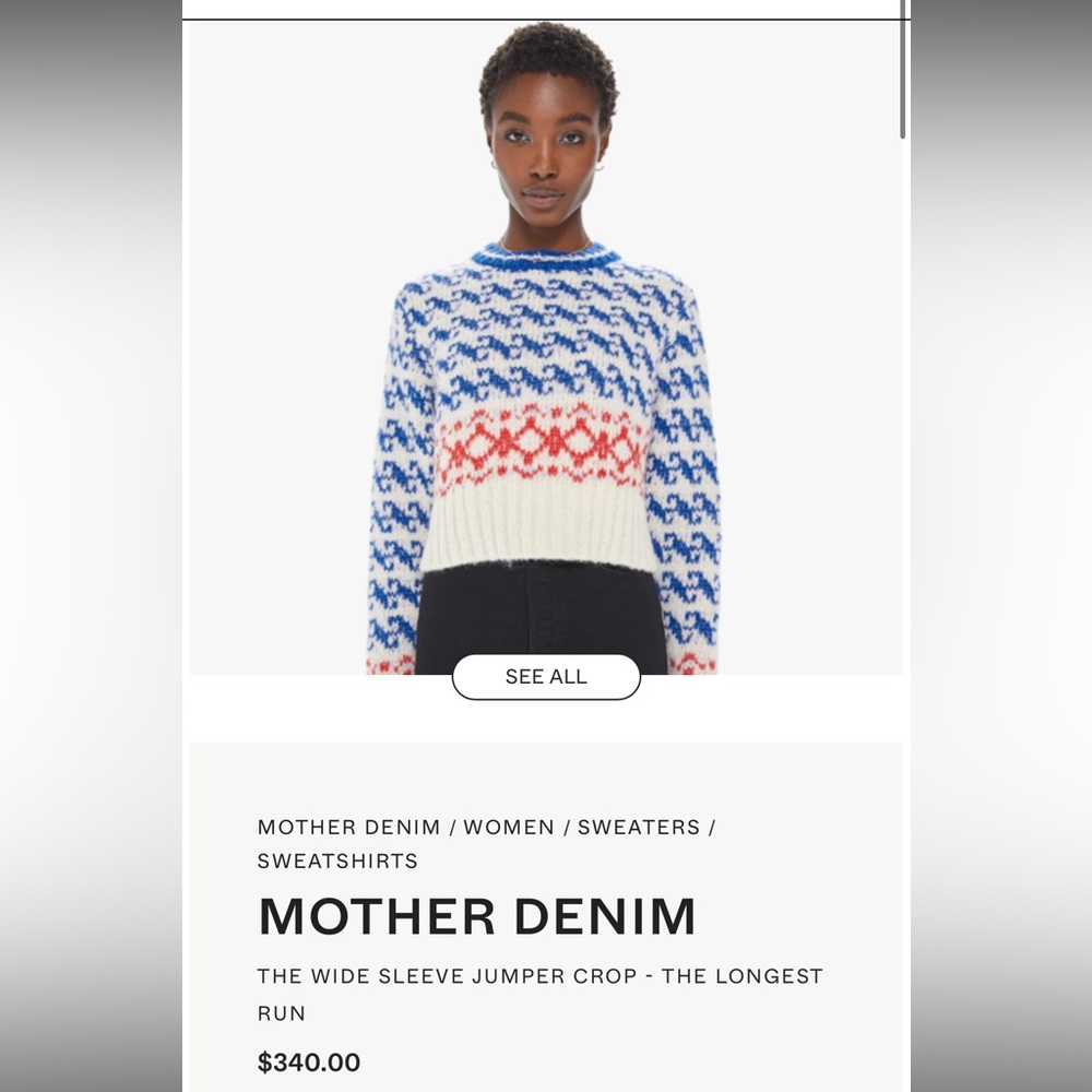 Mother Denim Sweater